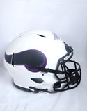 Adrian Peterson Signed Vikings Lunar Speed F/S Authentic Helmet-BAW Holo