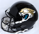 Trevor Lawrence Autographed Jaguars F/S Speed Helmet- Fanatics* Gold