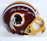 Bobby Beathard Autographed Washington Mini Helmet w/ HOF - Beckett W  *White