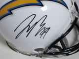 Joey Bosa Autographed Los Angeles Chargers Mini Helmet - JSA W Auth *Black