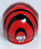 Ja'Marr Chase Autographed Bengals Speed Mini Helmet -Beckett W Holo *Black