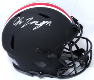 Chase Young Autographed Ohio State F/S Eclipse Speed Authentic Helmet-Fanatics