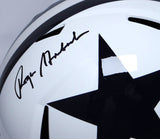 * Drew Pearson Roger Staubach Signed Cowboys F/S 60-63 Speed Helmet-Beckett W Holo