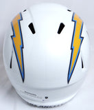 Austin Ekeler Autographed Chargers Replica Speed F/S Helmet - Beckett W *Black