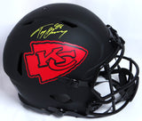 Tony Gonzalez Autographed Chiefs F/S Eclipse Speed Authentic Helmet- Beckett W Holo