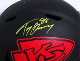 Tony Gonzalez Autographed Chiefs F/S Eclipse Speed Authentic Helmet- Beckett W Holo