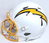 Austin Ekeler Autographed Chargers Replica Speed F/S Helmet Color Rush - Beckett W *Black