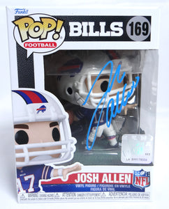 *Josh Allen Autographed Buffalo Bills Funko Pop #169 - Beckett Hologram *Blue