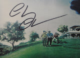 Chevy Chase Autographed 11x17 Caddyshack Movie Poster - Beckett Holo