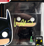 Val Kilmer Autographed Batman Funko Pop Figurine #289- JSA *Green