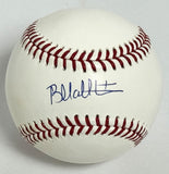 Brice Matthews Autographed Rawlings OML Baseball - Tristar *Blue