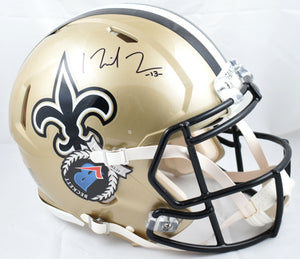 Michael Thomas Autographed Saints F/S Speed Authentic Helmet -Beckett W Hologram