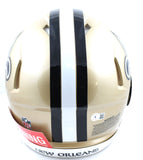 Michael Thomas Autographed Saints F/S Speed Authentic Helmet -Beckett W Hologram