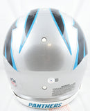 Luke Kuechly Signed Panthers F/S Speed Authentic Helmet Stats-Beckett W Hologram