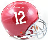 Bryce Young Autographed Alabama F/S Authentic Helmet Heisman - Beckett W Holo