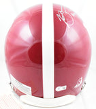 Bryce Young Autographed Alabama F/S Authentic Helmet Heisman - Beckett W Holo