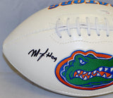 Matt Jones Autographed Florida Gators Logo Football- JSA Witnessed Auth