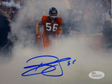 Brian Cushing Autographed Texans 8x10 Running In Smoke Photo- JSA W Auth