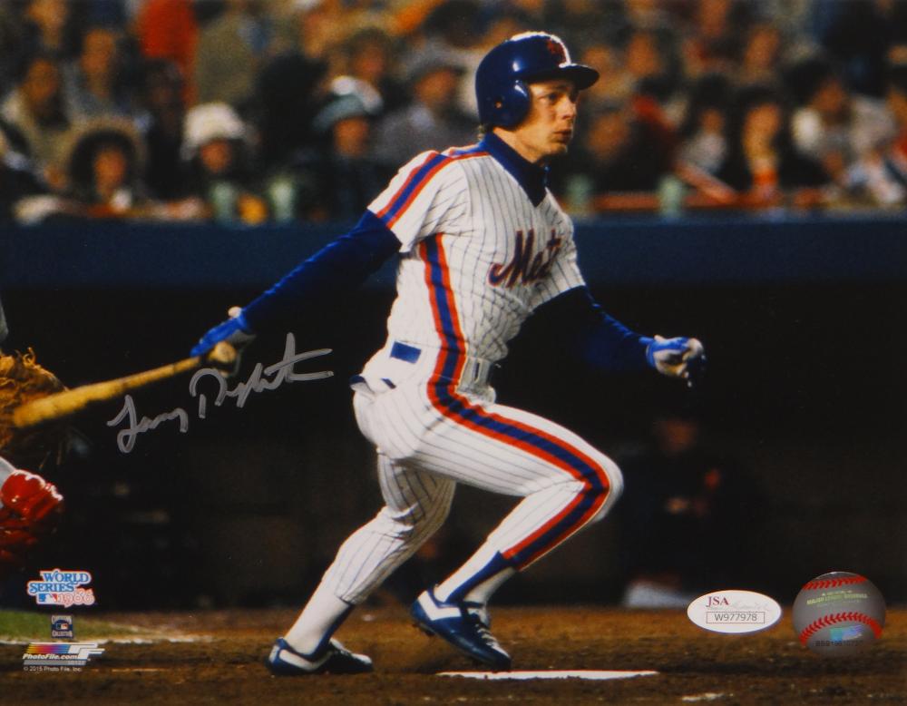 Lenny Dykstra Autographed 8x10 New York Mets Celebrating Photo- JSA W  Silver M at 's Sports Collectibles Store