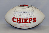Jan Stenerud Autographed Kansas City Chiefs Logo Football W/ HOF- JSA W Auth