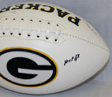 Paul Hornung Autographed Green Bay Packers Logo Football W/ HOF- JSA W Auth