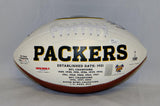 Eddie Lacy Autographed Green Bay Packers Logo Football W/ ROY and JSA Authenticated