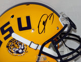 Odell Beckham Autographed LSU Tigers F/S Authentic Schutt Helmet- JSA Auth