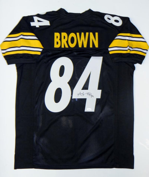 Antonio Brown Autographed Black Pro Style Jersey- JSA W Authenticated Image 1