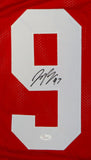 Joey Bosa Autographed Red College Style Jersey- JSA Witnessed Authenticated