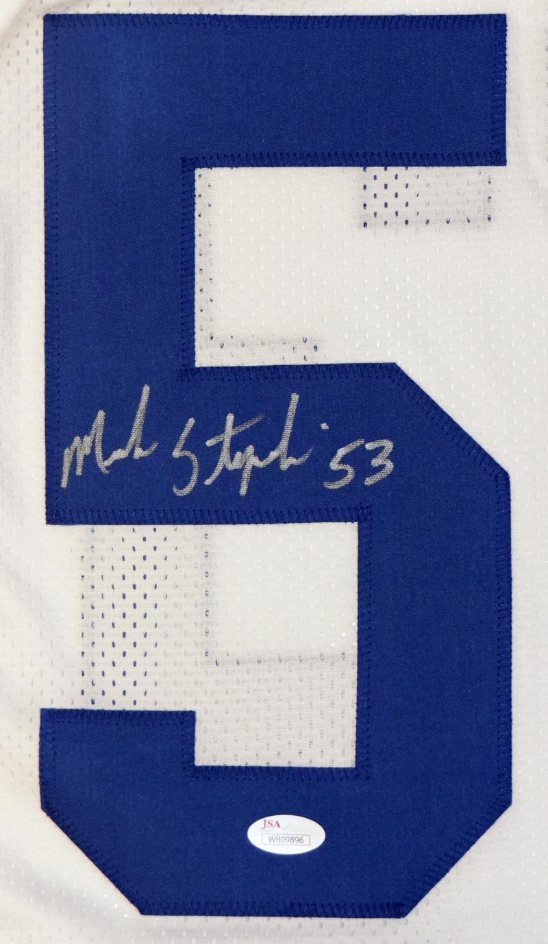 Mark Price Signed White Jersey JSA