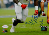 Jadeveon Clowney Autographed 8x10 Vertical Against Redskins Photo- JSA W Auth