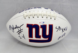 Ottis Anderson Autographed New York Giants Logo Football W/ SB MVP- PSA/DNA Auth