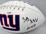 Ottis Anderson Autographed New York Giants Logo Football W/ SB MVP- PSA/DNA Auth