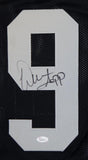 Warren Sapp Autographed Black Pro Style Jersey- JSA Witnessed Auth *R9