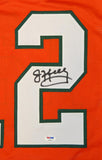 Jim Kelly Autographed Orange College Style Jersey- PSA/DNA Authenticated
