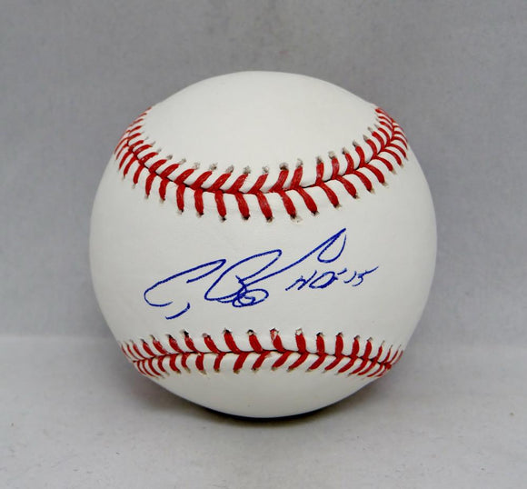 Craig Biggio Autographed Rawlings OML Baseball With HOF - Tristar *Blue Image 1