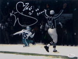 Kevin Williams Signed Dallas Cowboys 8x10 In Snow Photo W/ SB Champ- JSA W Auth