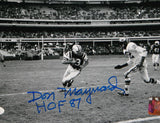 Don Maynard Autographed 8x10 NY Jets Against Chiefs Photo W/ HOF- JSA W Auth