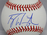 Tyler White Autographed Rawlings OML Baseball- JSA Witnessed Auth