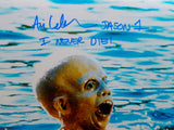Ari Lehman I Never Die Signed 16x20 Friday The 13th In Water Photo- PSA/DNA Auth