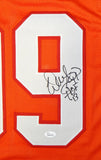 Warren Sapp Autographed Orange Pro Style Jersey With HOF- JSA Witnessed Auth R9