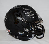 Johnny Manziel Autographed Texas A&M Aggies Black F/S Authentic Helmet- JSA W Auth