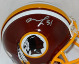 Matt Jones Autographed Washington Redskins Mini Helmet- JSA W Authenticated