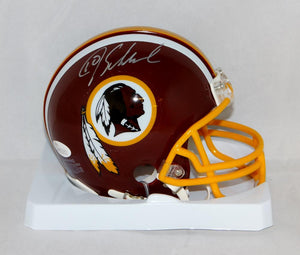 Jay Schroeder Autographed Washington Redskins Mini Helmet- JSA Witnessed Auth