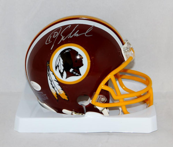 Jay Schroeder Autographed Washington Redskins Logo Football- JSA