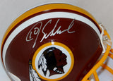 Jay Schroeder Autographed Washington Redskins Mini Helmet- JSA Witnessed Auth