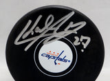 Karl Alzner Autographed Washington Capitals Hockey Puck- JSA Witnessed Auth