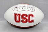 Matt Leinart Autographed USC Trojans Logo Football With Heisman- JSA W Auth