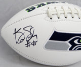 Kenny Easley Autographed Seattle Seahawks Logo Football W/ Pro Bowl- JSA W Auth