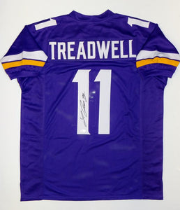 Laquon Treadwell Autographed Purple Pro Style Jersey- JSA Witnessed Auth